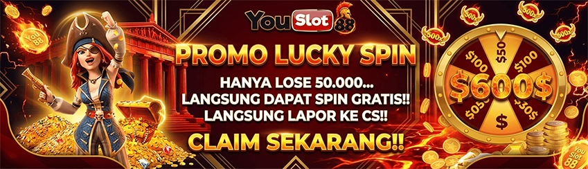 PROMO BONUS LUCKY SPIN YOUSLOT88